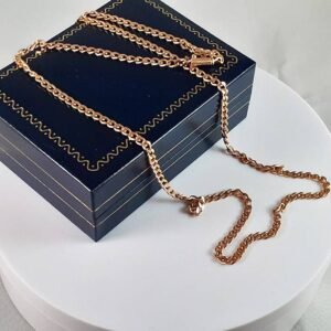 COLLAR ESLABONES BARBADA HUECA PARA HOMBRE